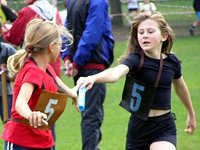 sztafeta biegać
