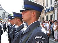 policjant szereg