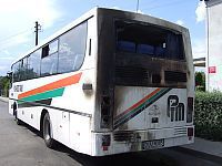 autobus pożar