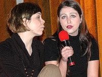 kobieta scena