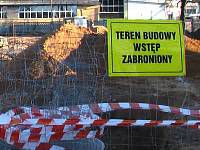 budowa plac zakaz wstępu