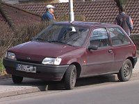 potrącenie ford fiesta