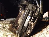 wypadek bmw kraśnik dachowanie