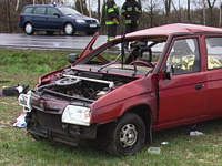 wypadek skoda czerna