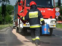 strażak wóz