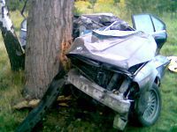 wrak samochód bmw