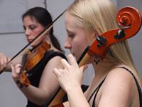 dziewczyna instrument muzyka