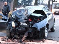 kolizja alfa romeo łaziska