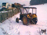 sanki traktor