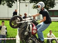motocykl pokaz popis