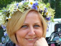 kobieta wianek