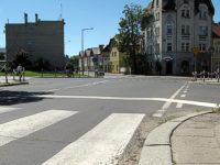skrzyżowanie kubika piaskowa i garncarska