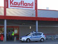 kaufland alarm radiowóz