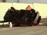 bus wypadek a4