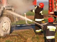 firefighter fire truck