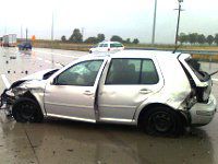 kolizja volkswagen a4
