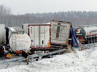 ciężarówka karambol