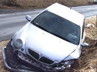 lancia kolizja łaziska