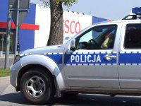 policja radiowóz tesco