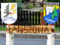 Napis Ławszowa