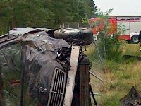 mercedes wrak dachowanie a18