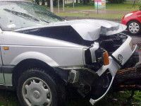 volkswagen passat kolizja