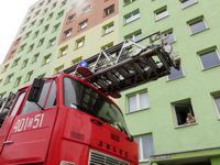wieżowiec straż