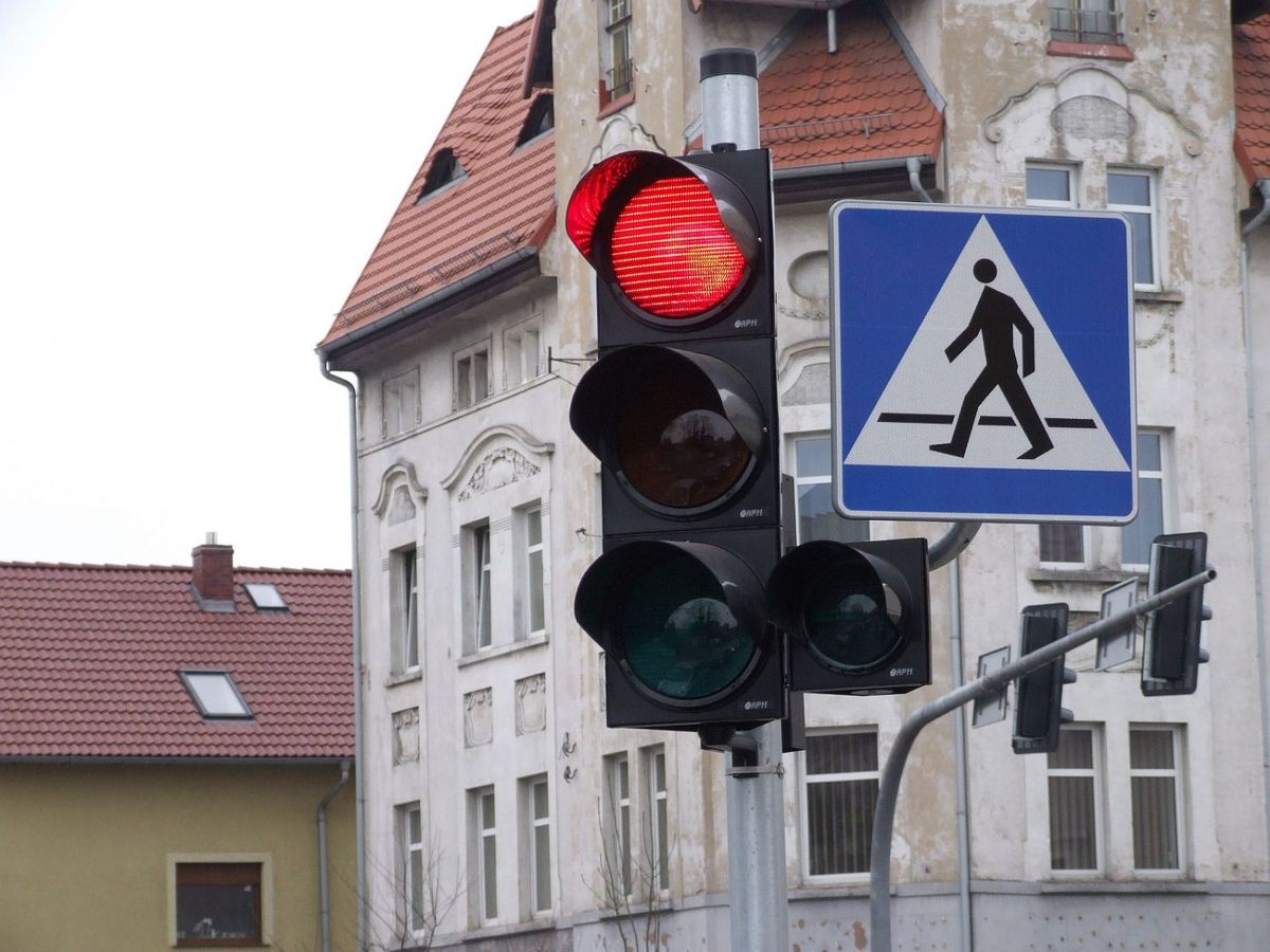 sygnalizacja gdańska łokietka światła sygnalizator