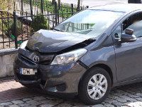 kolizja targowisko toyota