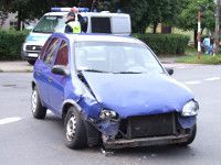 opel kolizja wsoła