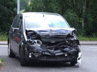 zderzenie ford wrak