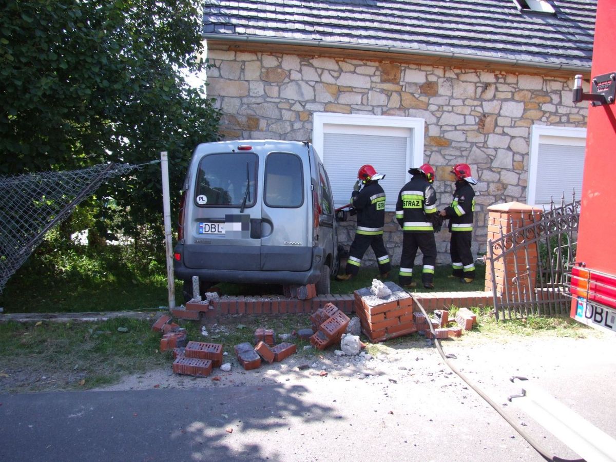 wypadek łaziska