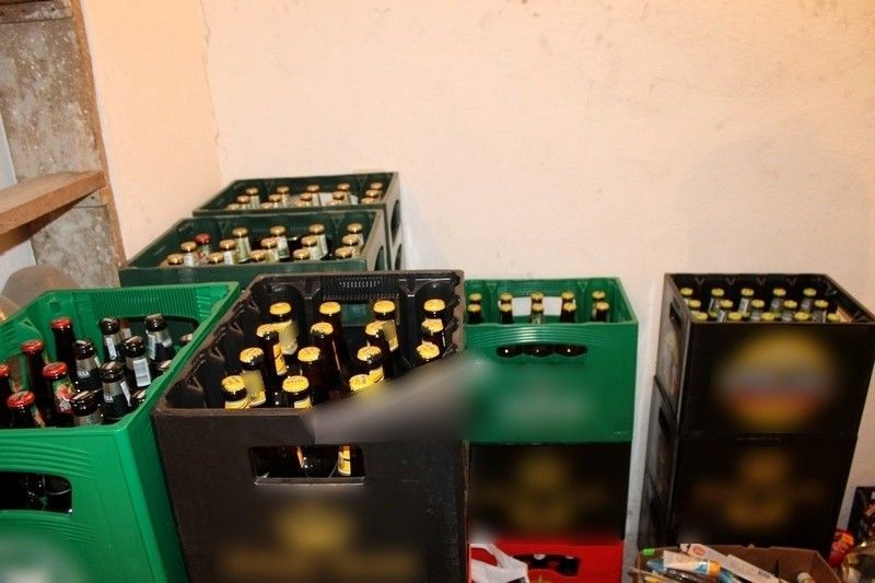 kradzież alkohol