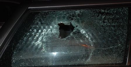 szyba wandal