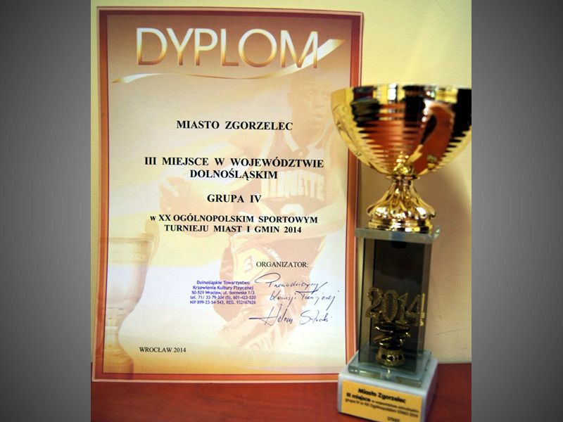 dyplom puchar