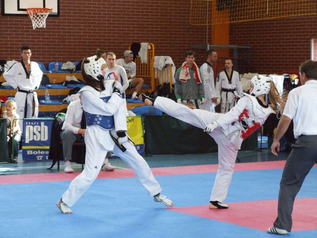 taekwondo zawodniczka