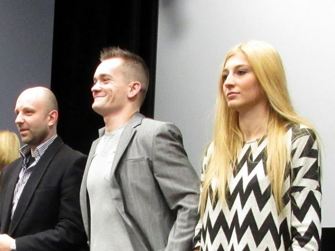 Magdalena Średnicka  Michał Majda i Mariusz Leśniak