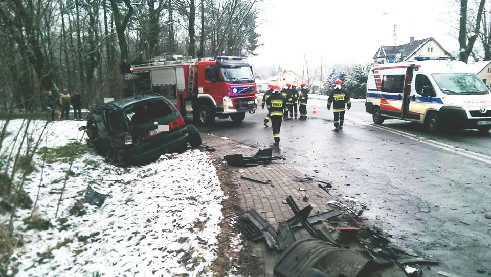wypadek osiecznica tir