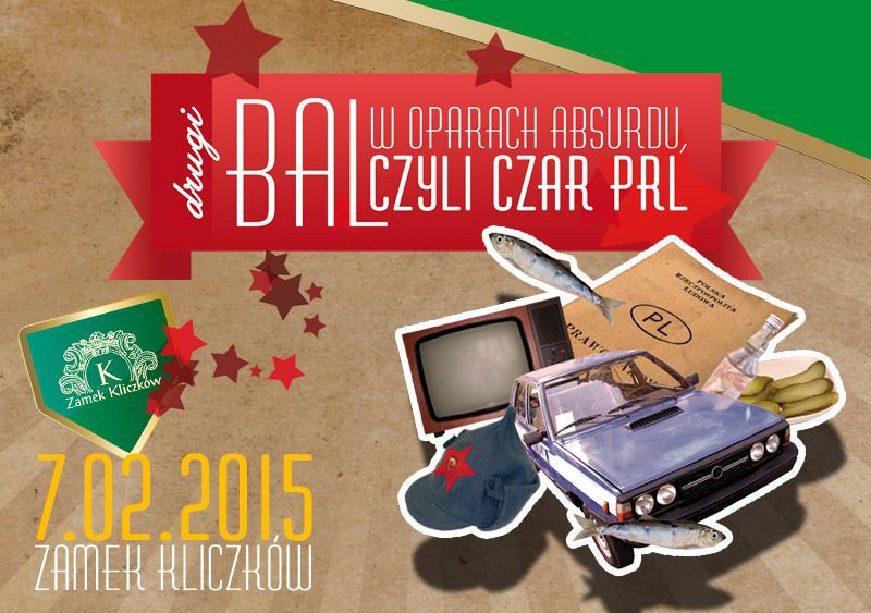 plakat zamek kliczków bal