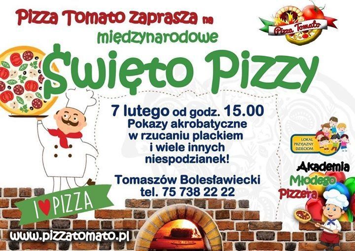 pizza tomato dzień pizzy