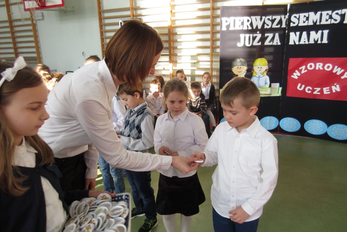 dzieci uczeń wzór