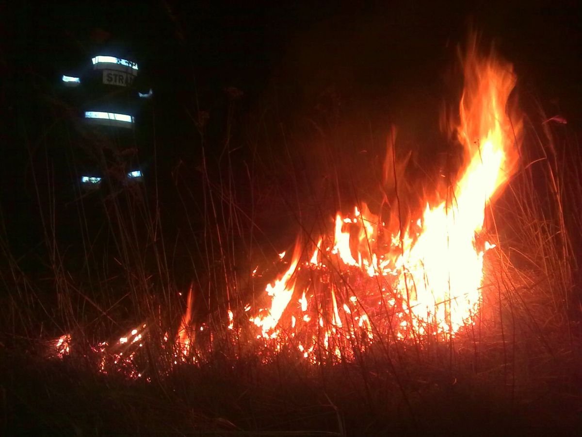 pożar ogień