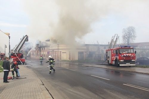 pożar