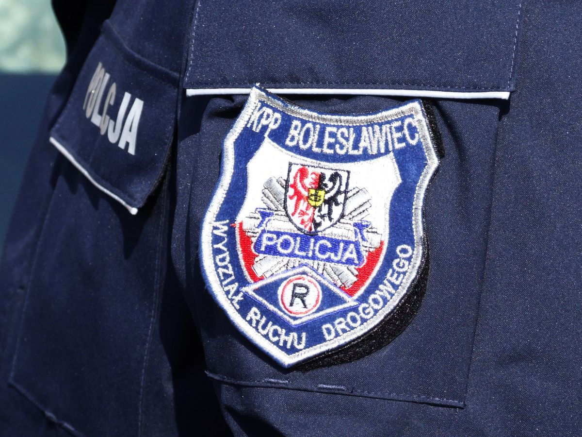 policja ruch drogowy kontrola naszywka