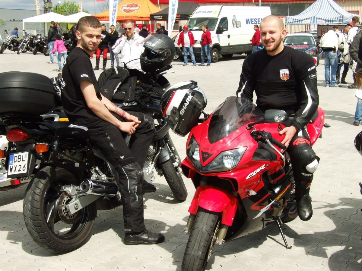 motocyklista moto show