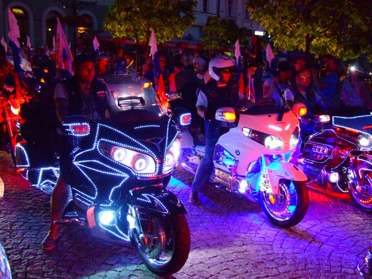motocykl honda gold wing zlot