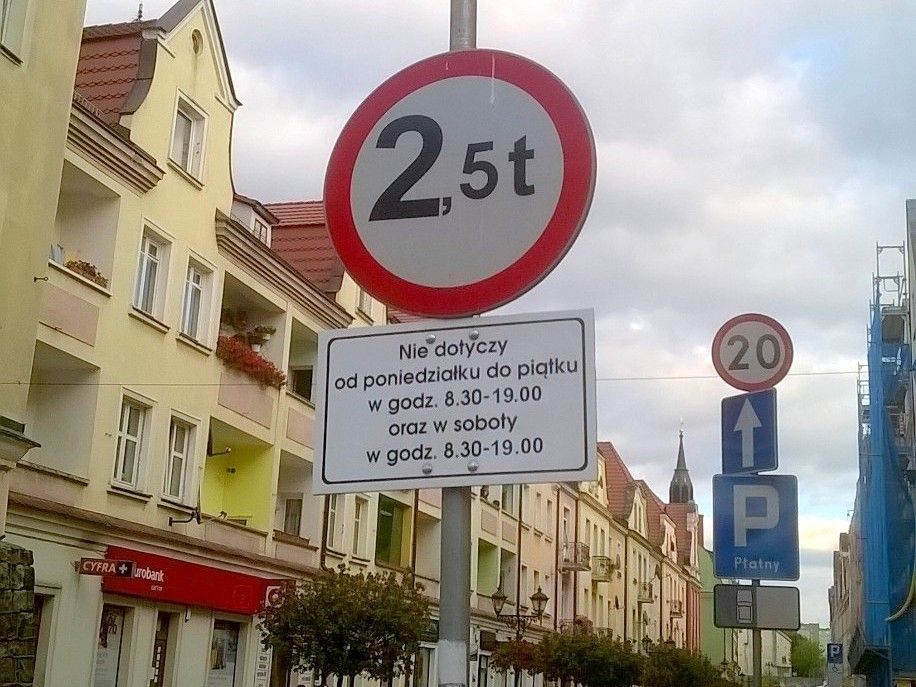 znak ulica