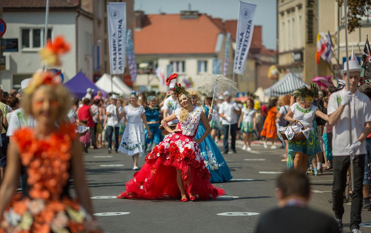kobieta parada