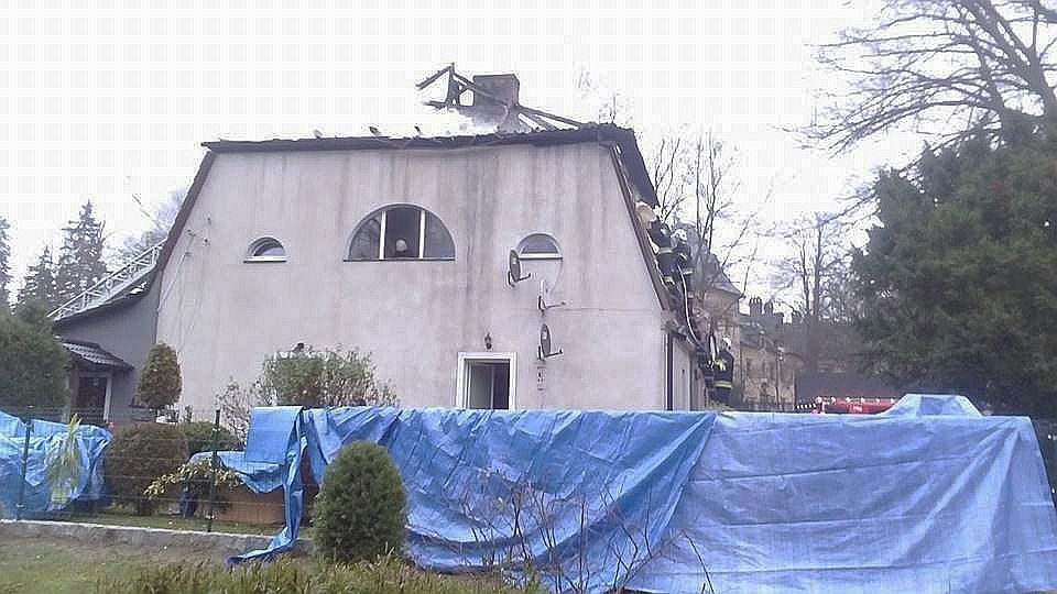 pożar kliczków