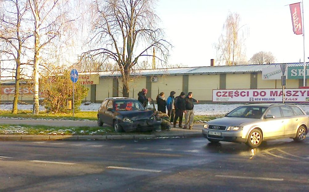 kolizja wiadukt dolne młyny